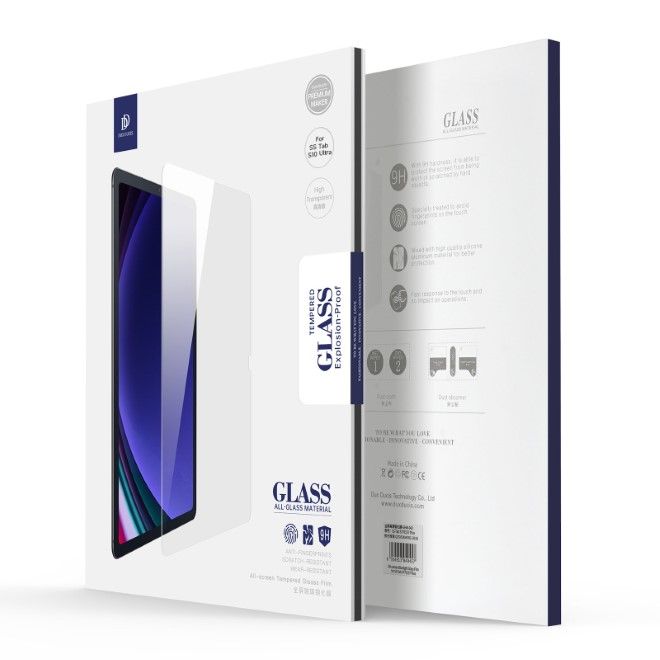 Dux Ducis - Samsung Galaxy Tab S10 Ultra Schutzglas (2 Stück) - aus gehärtetem Glas - 2.5D - transparent