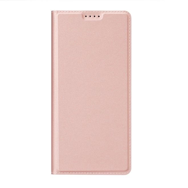 Dux Ducis - Samsung Galaxy S25 Hülle - Handy Bookcover - Skin Pro Series - rosa