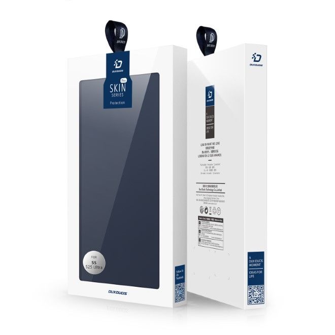 Dux Ducis - Samsung Galaxy S25 Ultra Hülle - Handy Bookcover - Skin Pro Series - blau