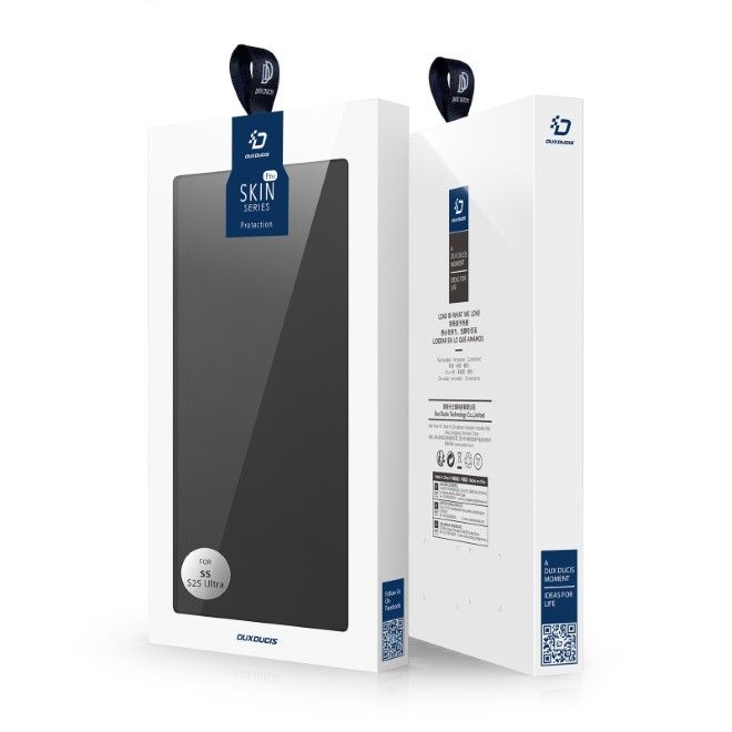 Dux Ducis - Samsung Galaxy S25 Ultra Hülle - Handy Bookcover - Skin Pro Series - schwarz