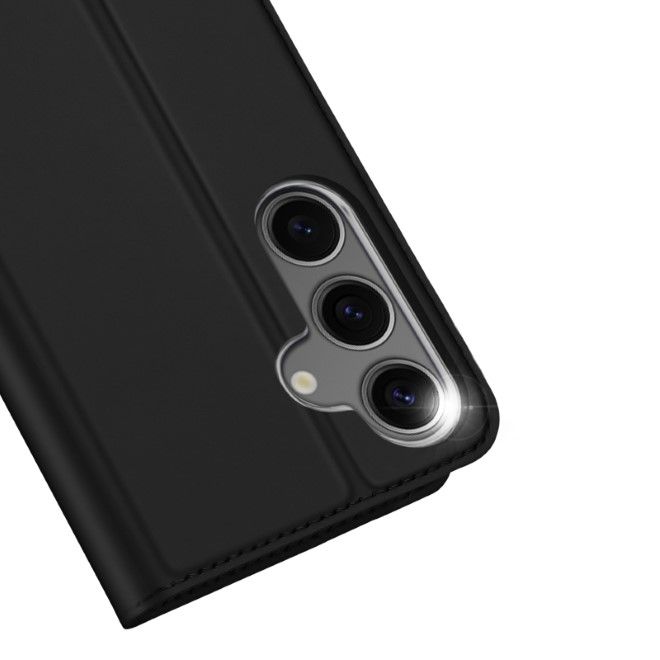 Dux Ducis - Samsung Galaxy S25+ Hülle - Handy Bookcover - Skin Pro Series - schwarz