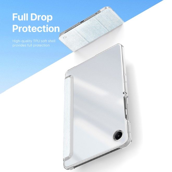 Dux Ducis - Samsung Galaxy Tab A9 Hülle - Leder Bookcover - Unid Series - blau