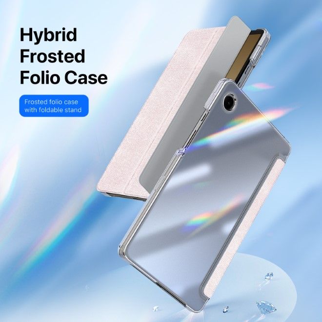 Dux Ducis - Samsung Galaxy Tab A9 Hülle - Leder Bookcover - Unid Series - pink