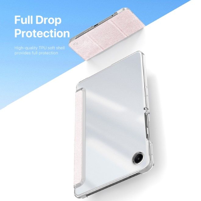 Dux Ducis - Samsung Galaxy Tab A9 Hülle - Leder Bookcover - Unid Series - pink