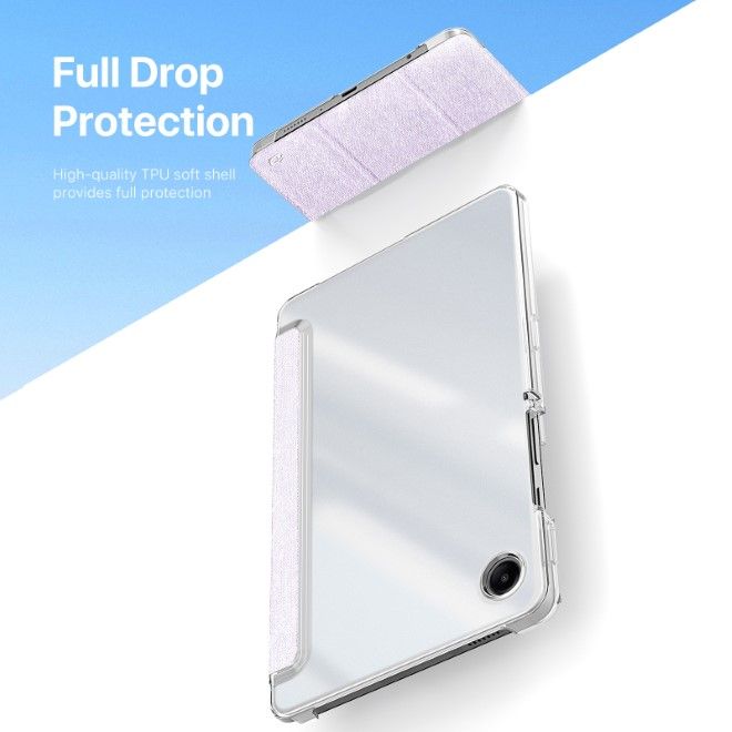 Dux Ducis - Samsung Galaxy Tab A9 Hülle - Leder Bookcover - Unid Series - purpur