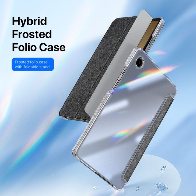 Dux Ducis - Samsung Galaxy Tab A9 Hülle - Leder Bookcover - Unid Series - schwarz