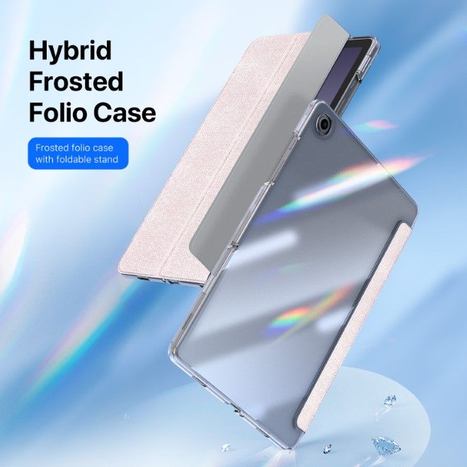 Dux Ducis - Samsung Galaxy Tab A9+ Hülle - Leder Bookcover - Unid Series - pink