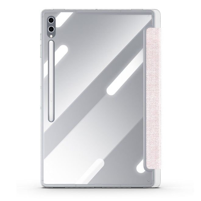 Dux Ducis - Samsung Galaxy Tab S10 Ultra / S9 Ultra / S8 Ultra Hülle - Leder Bookcover - Unid Series - pink