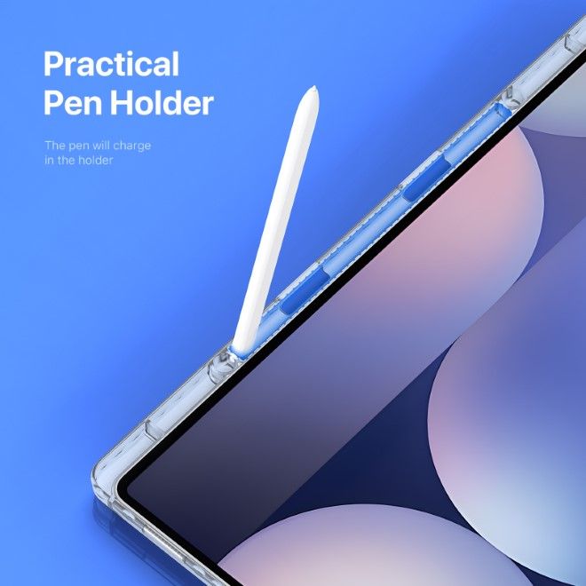 Dux Ducis - Samsung Galaxy Tab S10 Ultra / S9 Ultra / S8 Ultra Hülle - Leder Bookcover - Unid Series - pink