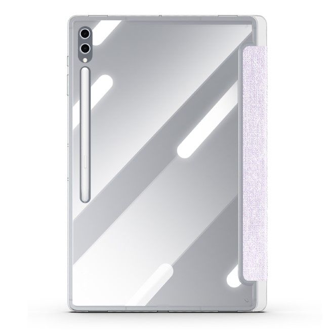 Dux Ducis - Samsung Galaxy Tab S10 Ultra / S9 Ultra / S8 Ultra Hülle - Leder Bookcover - Unid Series - purpur