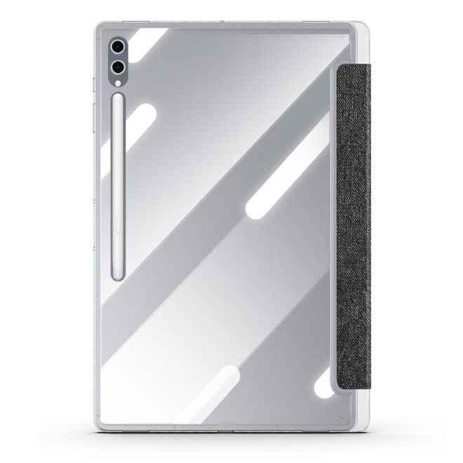 Dux Ducis - Samsung Galaxy Tab S10 Ultra / S9 Ultra / S8 Ultra Hülle - Leder Bookcover - Unid Series - schwarz