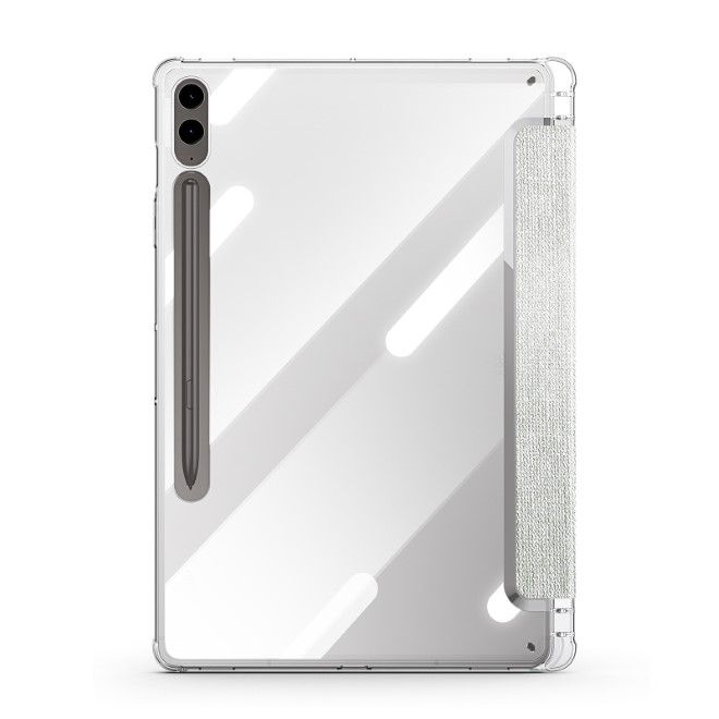 Dux Ducis - Samsung Galaxy Tab S10+ / S9+ / S9 FE+ Hülle - Leder Bookcover - Unid Series - grün