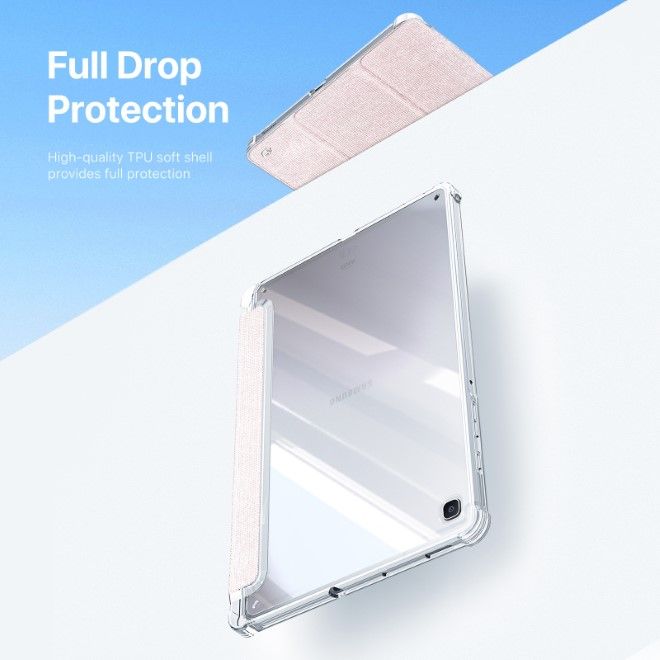 Dux Ducis - Samsung Galaxy Tab S6 Lite (2020/2022/2024) Hülle - Leder Bookcover - Unid Series - pink