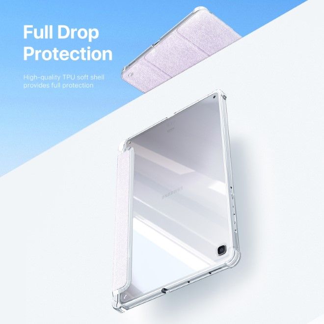 Dux Ducis - Samsung Galaxy Tab S6 Lite (2020/2022/2024) Hülle - Leder Bookcover - Unid Series - purpur