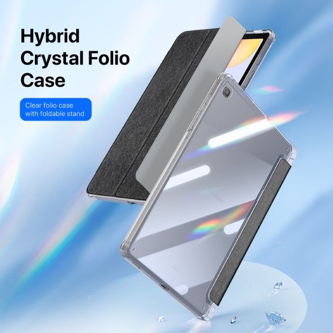 Dux Ducis - Samsung Galaxy Tab S6 Lite (2020/2022/2024) Hülle - Leder Bookcover - Unid Series - schwarz