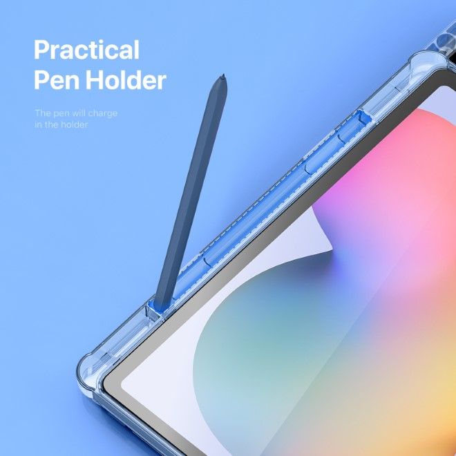 Dux Ducis - Samsung Galaxy Tab S6 Lite (2020/2022/2024) Hülle - Leder Bookcover - Unid Series - schwarz