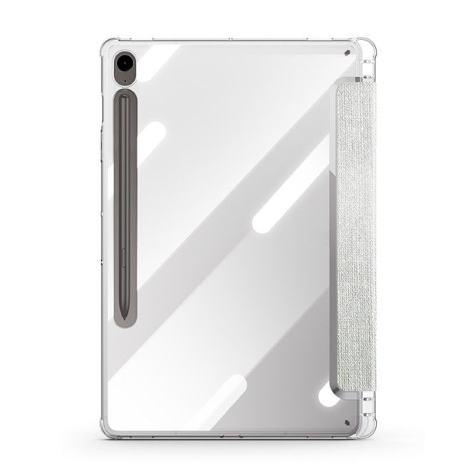 Dux Ducis - Samsung Galaxy Tab S9 / S9 FE Hülle - Leder Bookcover - Unid Series - grün