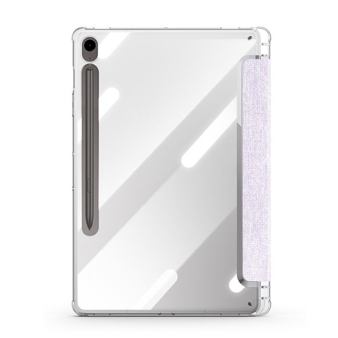 Dux Ducis - Samsung Galaxy Tab S9 / S9 FE Hülle - Leder Bookcover - Unid Series - purpur