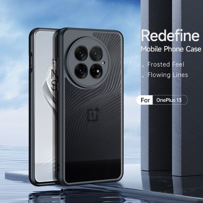 Dux Ducis - OnePlus 13 Hülle - Hardcase - Aimo Series - schwarz