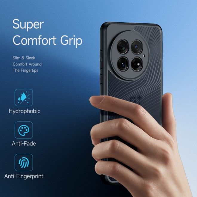 Dux Ducis - OnePlus 13 Hülle - Hardcase - Aimo Series - schwarz