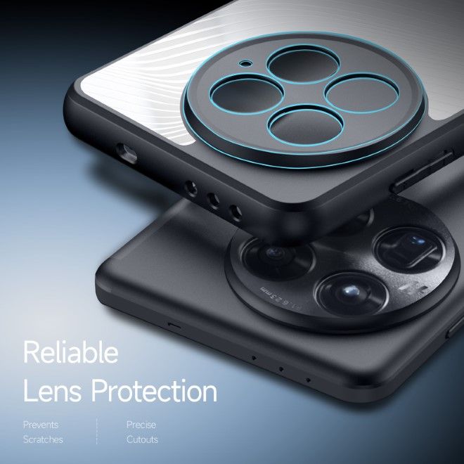 Dux Ducis - OnePlus 13 Hülle - Hardcase - Aimo Series - schwarz