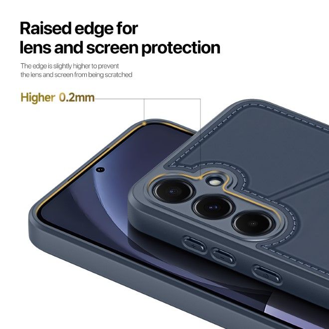 Dux Ducis - Samsung Galaxy S25+ Hülle - PC und TPU Hardcase - Rafi II Mag Series - blau