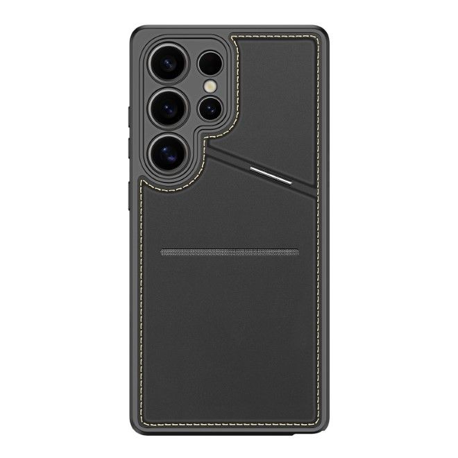 Dux Ducis - Samsung Galaxy S25 Ultra Hülle - PC und TPU Hardcase - Rafi II Mag Series - schwarz