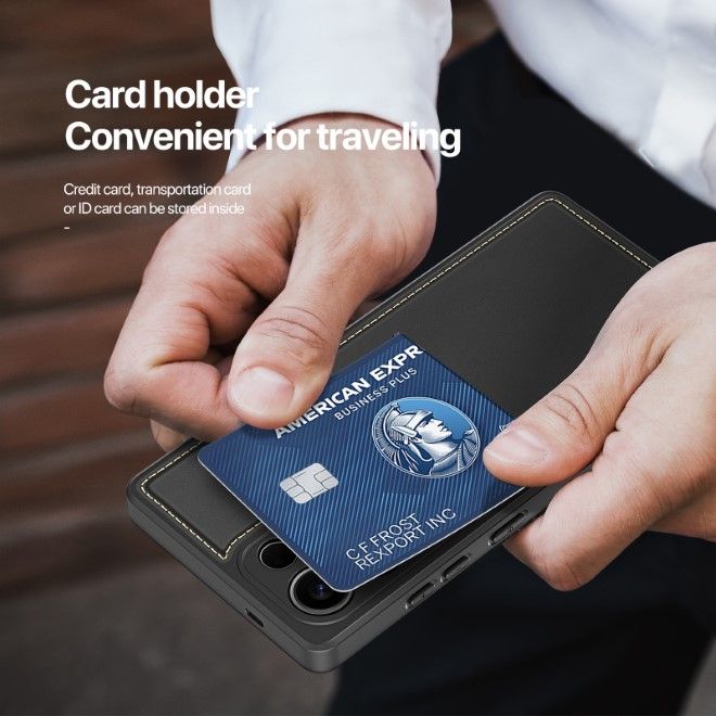 Dux Ducis - Samsung Galaxy S25 Ultra Hülle - PC und TPU Hardcase - Rafi II Mag Series - schwarz