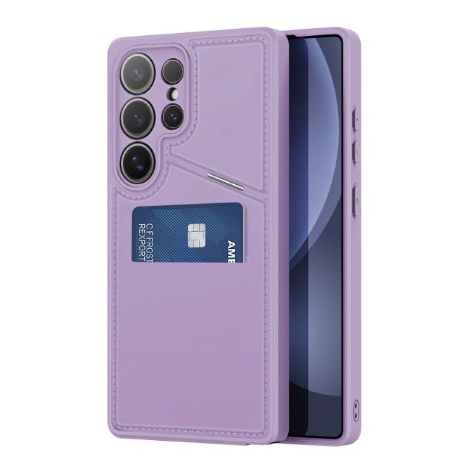 Dux Ducis - Samsung Galaxy S25 Ultra Hülle - PC und TPU Hardcase - Rafi II Mag Series - purpur