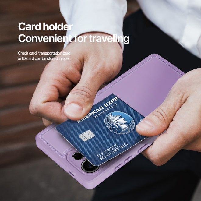 Dux Ducis - Samsung Galaxy S25 Ultra Hülle - PC und TPU Hardcase - Rafi II Mag Series - purpur