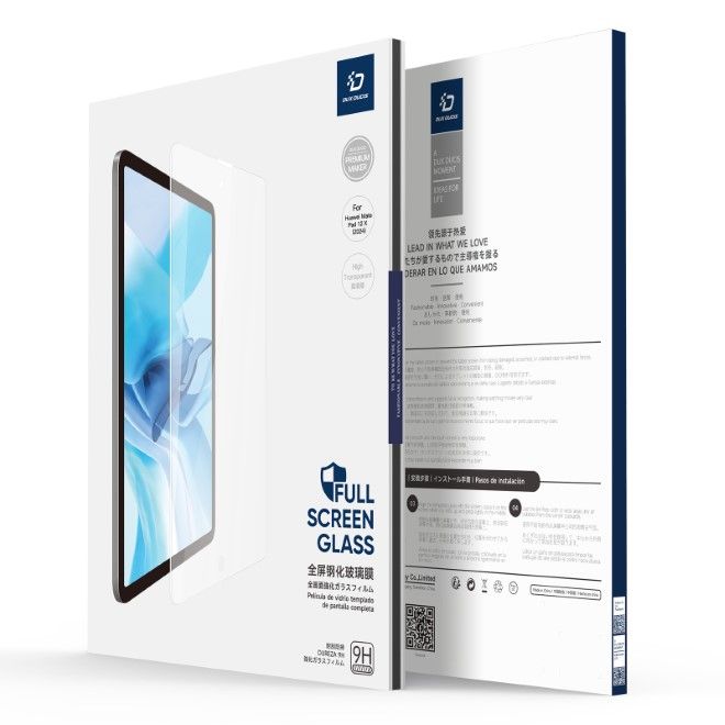 Dux Ducis - Huawei MatePad 12 X Schutzglas Displayschutz (2 Stück) - 2.5D Full Screen - transparent