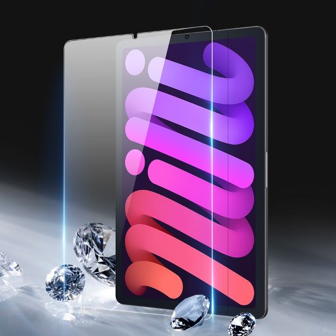 Dux Ducis - iPad mini 7 (2024) / mini 6 Schutzglas Displayschutz (2 Stück) - 2.5D Full Screen - transparent