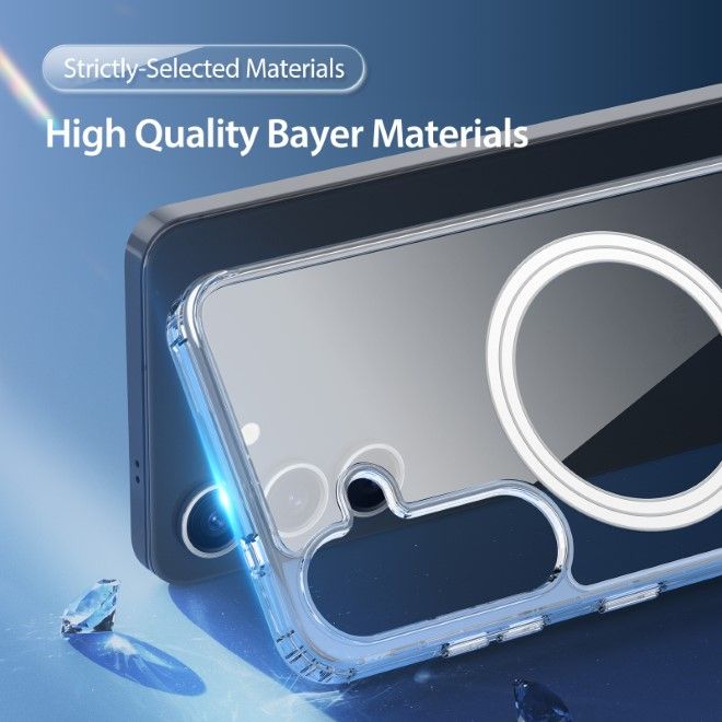 Dux Ducis - Samsung Galaxy S25 Hülle - Hardcase - Clin Mag Series - transparent