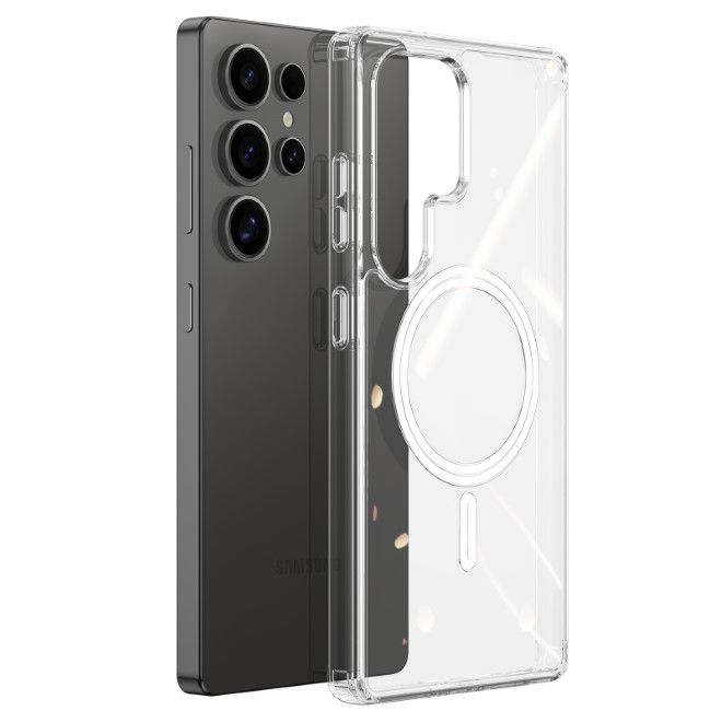 Dux Ducis - Samsung Galaxy S25 Ultra Hülle - Hardcase - Clin Mag Series - transparent