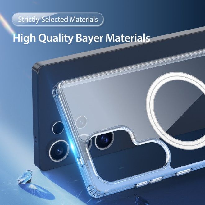 Dux Ducis - Samsung Galaxy S25 Ultra Hülle - Hardcase - Clin Mag Series - transparent