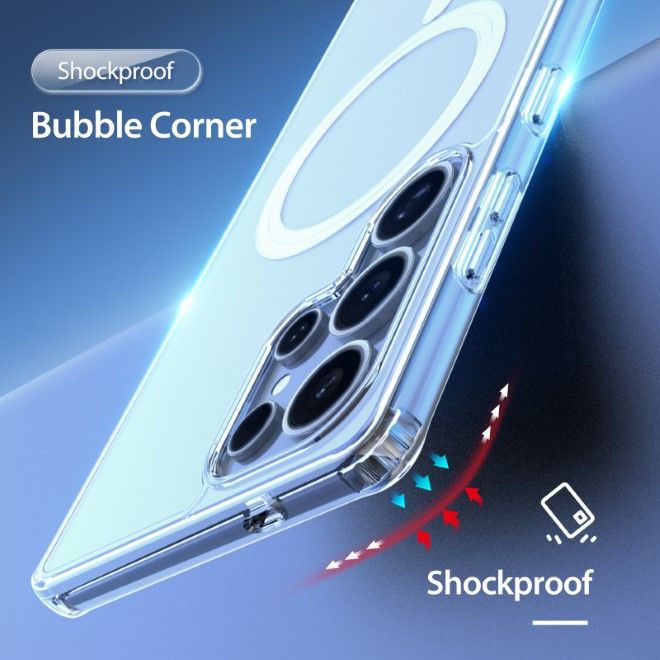 Dux Ducis - Samsung Galaxy S25 Ultra Hülle - Hardcase - Clin Mag Series - transparent