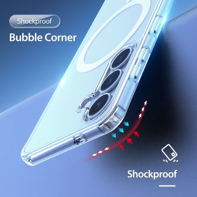 Dux Ducis - Samsung Galaxy S25+ Hülle - Hardcase - Clin Mag Series - transparent