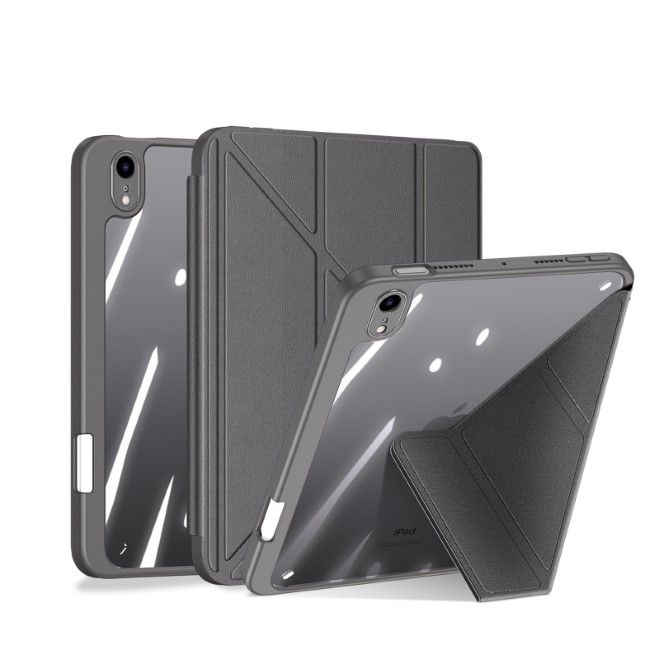 Dux Ducis - iPad mini 7 (2024) / mini 6 Hülle - Leder Bookcover - Magi Series - schwarz