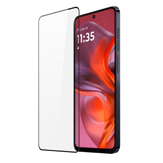 Dux Ducis - Motorola Moto G05 Schutzglas - aus gehärtetem Glas - 10D - schwarz
