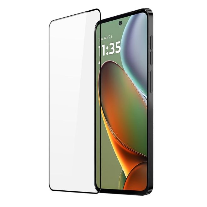 Dux Ducis - Motorola Moto G15 / G15 Power Schutzglas - aus gehärtetem Glas - 10D - schwarz