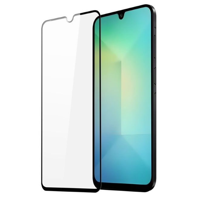 Dux Ducis - Samsung Galaxy A26 5G Schutzglas - aus gehärtetem Glas - 9D - schwarz
