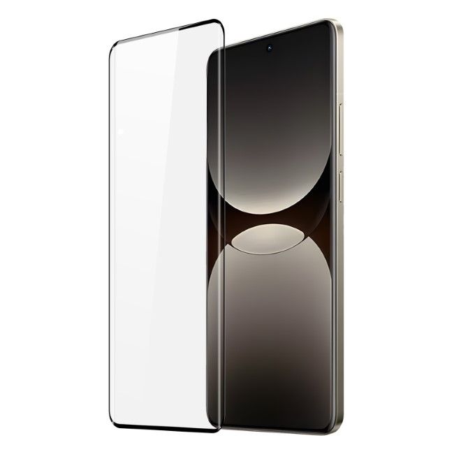 Dux Ducis - Realme GT 7 Pro Schutzglas - aus gehärtetem Glas - Curved - schwarz