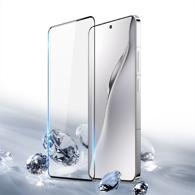 Dux Ducis - Xiaomi 15 Pro Schutzglas - aus gehärtetem Glas - Curved - schwarz