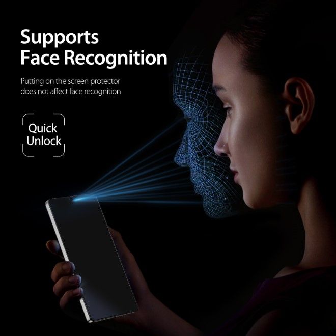 Dux Ducis - Samsung Galaxy S25 Ultra Schutzglas - aus gehärtetem Glas - mit Sichtschutz - Privacy - schwarz