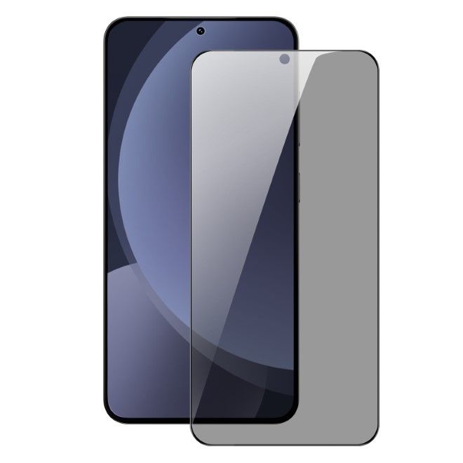 Dux Ducis - Samsung Galaxy S25+ Schutzglas - aus gehärtetem Glas - mit Sichtschutz - Privacy - schwarz