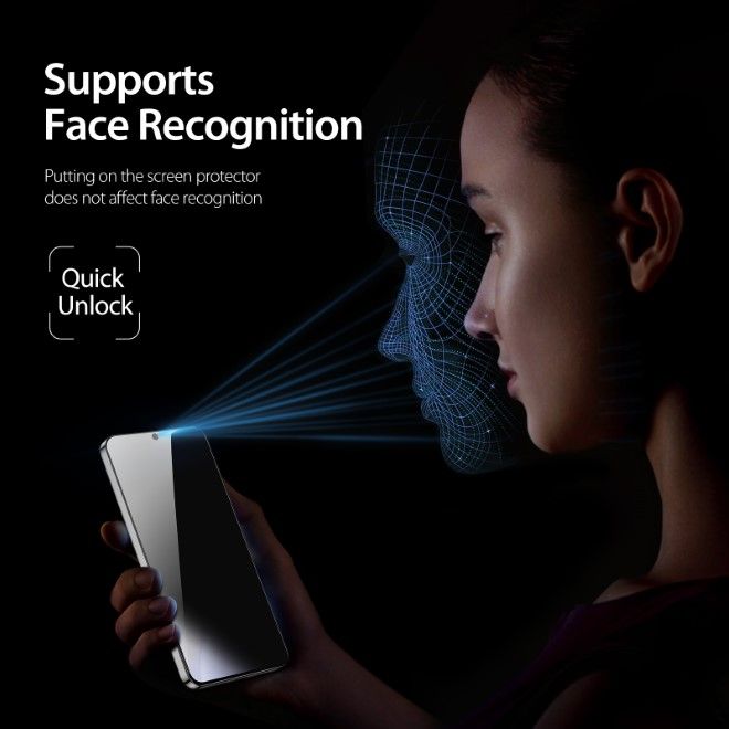 Dux Ducis - Samsung Galaxy S25+ Schutzglas - aus gehärtetem Glas - mit Sichtschutz - Privacy - schwarz