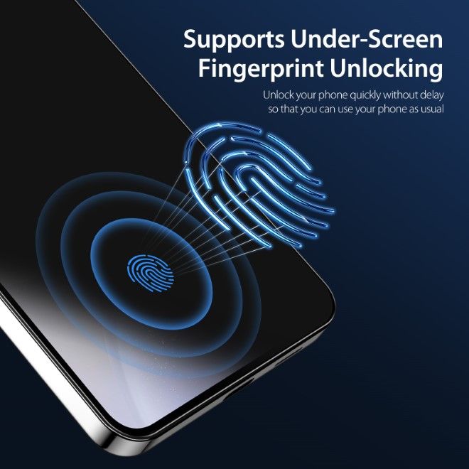 Dux Ducis - Samsung Galaxy S25+ Schutzglas - aus gehärtetem Glas - mit Sichtschutz - Privacy - schwarz