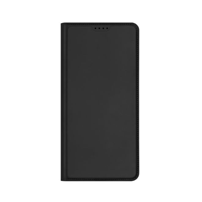 Dux Ducis - iPhone 16e Hülle - Handy Bookcover - Skin Pro Series - schwarz