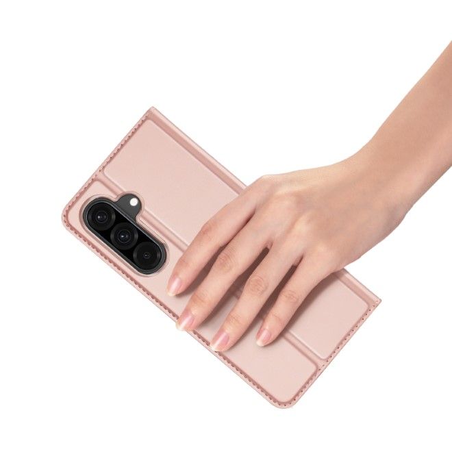 Dux Ducis - Samsung Galaxy A26 5G Hülle - Handy Bookcover - Skin Pro Series - rosa