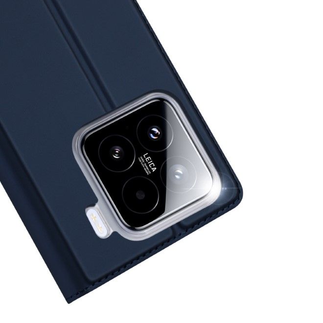 Dux Ducis - Xiaomi 15 Hülle - Handy Bookcover - Skin Pro Series - blau